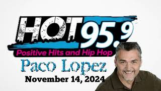 Paco Lopez in Hot 959 Orlando [upl. by Maddy]