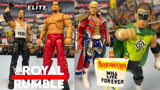 WWE ELITE ROYAL RUMBLE 2025 ACTION FIGURES [upl. by Eaj]