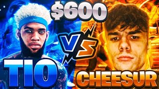 I WAGERED CHEESUR amp DBOY FOR 600 ON NBA 2K20 [upl. by Elatnahc717]