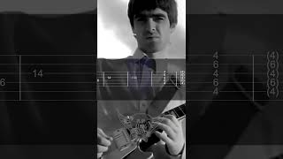 Oasis Supersonic Guitar Solo  Quick Jam with OnScreen Tabs  Full Version Available [upl. by Ovatsug]