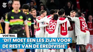 Dan moet je bekennen dat Ajax weer meedoet om landstitel [upl. by Yrdnal288]