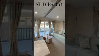 ST IVES BAY HOLIDAY HOME FULL HD TOUR stives holidayhome cornwall caravan familyfun lodge uk [upl. by Pastelki]