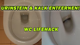 URINSTEIN ENTFERNEN IN WENIGEN SEKUNDEN MIT DEM SPEZIALMITTEL  TOILETTE  SO GEHT´S  FACTOREM [upl. by Gaylene]