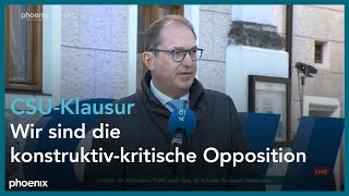 Klausur CSUBundestagsfraktion im Kloster Seeon zum Jahresauftakt [upl. by Clo846]