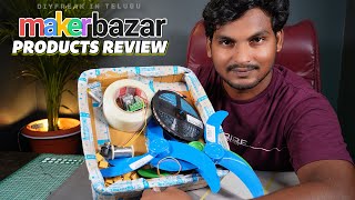 Makerbazar Products Unboxing amp Review  DIYFreak in Telugu [upl. by Garretson980]