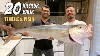 Deli Mi Ne ile Rekor Balık Temizleyip Pişirdik  Efsane Oldu  Clean amp Cook [upl. by Ronen]