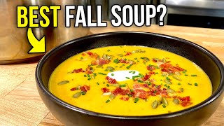 I Make This EASY amp DELICIOUS Soup Every October  Roasted Butternut Squash Soup Recipe [upl. by Aivonas]