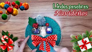 INCREIBLES ideas NAVIDEÑAS para DECORAR  CHRISTMAS ideas with RECYCLING  ARTESANATO de NATAL [upl. by Arnie]