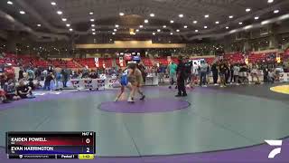 120 Lbs Semifinal  Kaiden Powell KS Vs Evan Harrington TX D1b5 [upl. by Yror797]