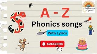 Phonics songs A Z Jolly phonics songs A Z  ABC song to learn the letter sounds [upl. by Dlawso]