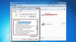 How to Adjust Folder Settings in Windows 7 [upl. by Johnny]