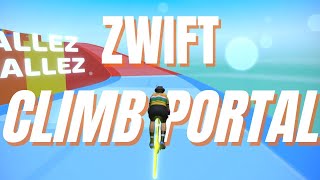 Zwift CLIMB PORTAL Launched  ALL The Details [upl. by Ocin]