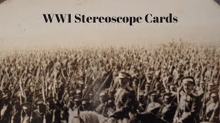 WW1 stereoscope cards [upl. by Bevvy]