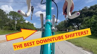 Suntour Cyclone Downtube Shifters Review Friction Only Model [upl. by Wernsman]