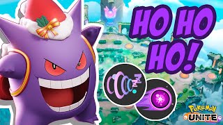 👻👾 GENGAR NAVIDEÑO DESTRUYE 👻👾  GUÍA GENGAR  POKEMON UNITE T16  GUÍA MASTER [upl. by Bowie]