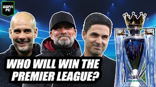 The BIG Premier League title race PREVIEW Arsenal Liverpool or Man City the favourites  ESPN FC [upl. by Hjerpe]