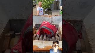 shredder satisfying industrialshredder tools metalshredder diy machine restoration auto [upl. by Hoffert]