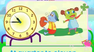 Telling the Time Song English for Children [upl. by Alison]