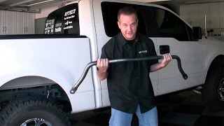 How to Install Hellwig Sway Bars Ford F150 Motorz 10 [upl. by Ahsenahs]