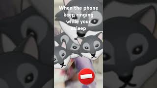 When the phone keeps ringing while your asleep funny [upl. by Aek]