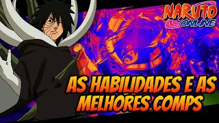 OBITO RAGE BT CHEGOU QUAIS HABILIDADES USAR E AS MELHORES COMPS PARA ELE  Naruto Online BR [upl. by Eustache]