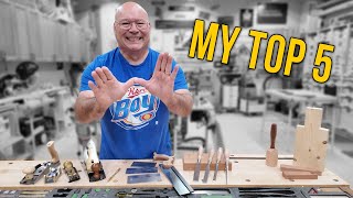 Do These Top 5 Woodworking Hand Tools Make The Cut [upl. by Fablan]