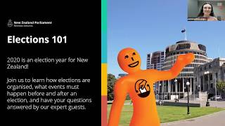 Elections 101 Webinar  NZ Parliament [upl. by Gawen740]