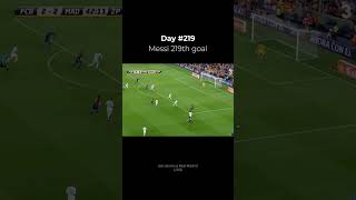 Day 219  Messi 219th goal  Barcelona vs Real Madrid 8172011 [upl. by Halsey]