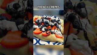 French Crepes watch full video frenchcrepes easyrecipe crepes [upl. by Arel]