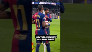 Lamine Yamal recibe insultos rac1stvs en el Bernabeu 🤮🤬 bernabeu lamineyamal clasico [upl. by Uyr]