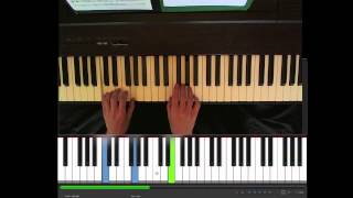 Turkish March Beethoven easy piano [upl. by Modnarb]