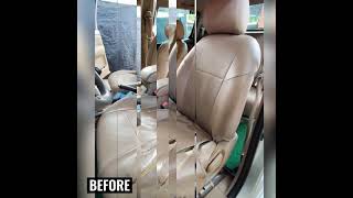 TOYOTA HILUX 2012 NAPPA LEATHER SEAT COVER by VPRO Custom [upl. by Naiditch577]