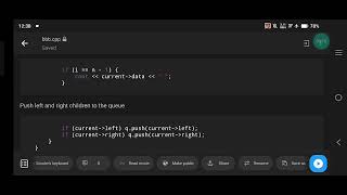 Print Right View of Binary Tree in C  Level Order Traversal [upl. by Ettedanreb]