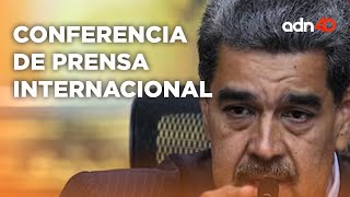 Esta es la conferencia de prensa internacional que ofreció Nicolás Maduro tras elecciones [upl. by Sillihp]