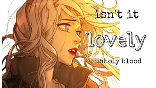 UNHOLY BLOODlovelywebtoon [upl. by Atteloj]