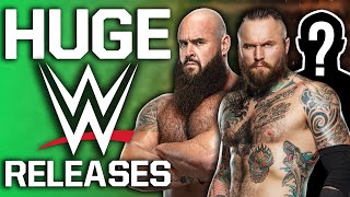 HUGE WWE Releases Braun Strowman Aleister Black Murphy amp More [upl. by Ettezzil432]