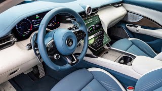 New Maserati GranTurismo Folgore Interior – Luxurious Italian Sports Coupe [upl. by Kyriako511]