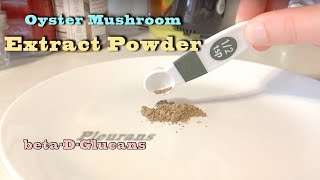 Hot Water Extract Mushroom Powder  How To Make at Home No Alcohol [upl. by Yenffad]