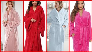 Comfortable and amazing bathrobe for teenager girls easily wear women super soft bathrobe [upl. by Rasla]