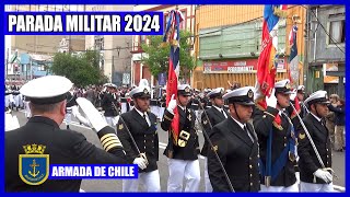 Desfile Armada de Chile Parada Militar 2024 [upl. by Naffets503]