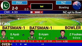 PAKISTAN VS NEW ZEALAND 5TH T20 LIVE  PAK VS NZ LIVE SCORE amp COMMENTARY  LIVE CRICKET MATCH TODAY [upl. by Eednahs]