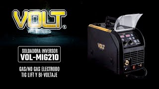 Te presentamos la poderosa VOLMIG210 de VOLT WELD® [upl. by Massie]