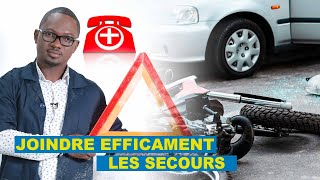 CODE ET CONSEILS  Joindre efficacement les pompiers en cas daccident [upl. by Horst909]