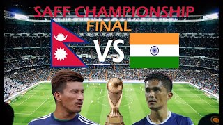 Nepal Vs India SAFF Finals  Oct 16 2021  Live Streaming [upl. by Gibby813]