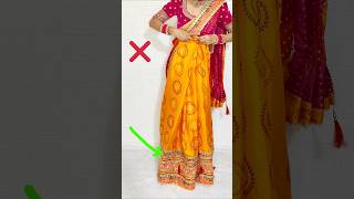 Broad border saree Draping tutorial saree rekhamishra sareedraping [upl. by Rafi]