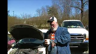 Replacing the Alternator 2004 Dodge Stratus 24L by PawPaw [upl. by Ludeman]