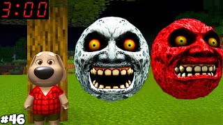 i Found Scary LUNAR MOON 😱 in Minecraft   Part46 [upl. by Ayik]