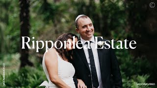 Ripponlea Estate Wedding Video  Cara and Dean  Moon and Back Co  Melbourne Australia [upl. by Winona]