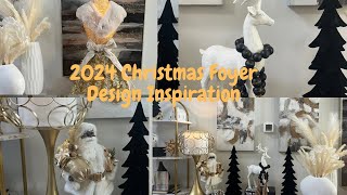 New 2024 Christmas Glam EntrywayFoyer Ideas amp Inspiration glam ideashowtoinspiration [upl. by Helmut]