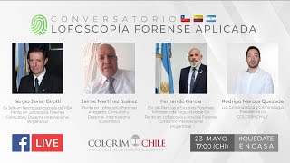 Conversatorio Lofoscopía Forense Aplicada [upl. by Eizus]